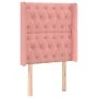 Cama box spring colchón y LED terciopelo rosa 80x200 cm de vidaXL, Camas y somieres - Ref: Foro24-3139714, Precio: 344,74 €, ...