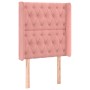Cama box spring colchón y LED terciopelo rosa 80x200 cm de vidaXL, Camas y somieres - Ref: Foro24-3139714, Precio: 349,36 €, ...