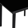 Conjunto de Comedor de Jardín 3 pcs Beige ratán sintético