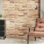 Paneles revestimiento pared 10 uds madera teca reciclada 1,03m²