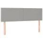Box spring bed with light gray fabric mattress 140x190 cm by vidaXL, Beds and slatted bases - Ref: Foro24-3139889, Price: 450...