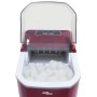 Máquina para hacer cubitos de hielo rojo 1,4 L 15 kg / 24 h
