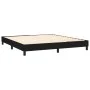 Cama box spring con colchón tela negro 180x200 cm de vidaXL, Camas y somieres - Ref: Foro24-3139915, Precio: 574,57 €, Descue...