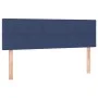 Box spring bed with blue fabric mattress 140x200 cm by vidaXL, Beds and slatted bases - Ref: Foro24-3140063, Price: 432,79 €,...
