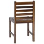 Sillas de comedor 2 unidades madera maciza reciclada