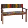 Sillas de comedor 4 unidades madera maciza reciclada