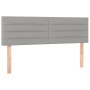 Cama box spring con colchón tela gris claro 140x190 cm de vidaXL, Camas y somieres - Ref: Foro24-3140129, Precio: 455,54 €, D...
