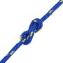 Cuerda de barco polipropileno azul 5 mm 500 m