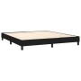 Box spring bed with black fabric mattress 180x200 cm by vidaXL, Beds and slatted bases - Ref: Foro24-3140235, Price: 554,89 €...