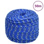 Cuerda de barco polipropileno azul 6 mm 50 m