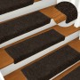Felpudos autoadhesivos para escaleras, 15 unidades, 65 x 21 x 4