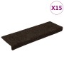 Felpudos autoadhesivos para escaleras, 15 unidades, 65 x 21 x 4