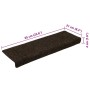 Felpudos autoadhesivos para escaleras, 15 unidades, 65 x 21 x 4