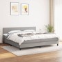 Boxspringbett mit hellgrauer Stoffmatratze 200x200 cm von vidaXL, Betten und Lattenroste - Ref: Foro24-3139921, Preis: 588,98...