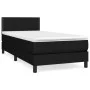 Box spring bed with black fabric mattress 80x200 cm by vidaXL, Beds and slatted bases - Ref: Foro24-3139931, Price: 274,50 €,...