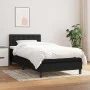 Box spring bed with black fabric mattress 90x200 cm by vidaXL, Beds and slatted bases - Ref: Foro24-3140347, Price: 281,81 €,...
