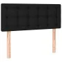 Box spring bed with black fabric mattress 90x200 cm by vidaXL, Beds and slatted bases - Ref: Foro24-3140347, Price: 281,81 €,...