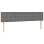 Box spring bed with dark gray fabric mattress 180x200 cm by vidaXL, Beds and slatted bases - Ref: Foro24-3140394, Price: 615,...