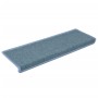 Alfombrillas para escaleras 15 unidades 65x21x4 cm Azul Mar