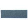 Alfombrillas para escaleras 15 unidades 65x21x4 cm Azul Mar