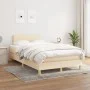 Boxspringbett mit cremefarbener Stoffmatratze 120x200 cm von vidaXL, Betten und Lattenroste - Ref: Foro24-3140446, Preis: 370...