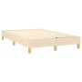 Boxspringbett mit cremefarbener Stoffmatratze 120x200 cm von vidaXL, Betten und Lattenroste - Ref: Foro24-3140446, Preis: 378...