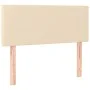 Cama box spring con colchón tela color crema 120x200 cm de vidaXL, Camas y somieres - Ref: Foro24-3140446, Precio: 370,73 €, ...