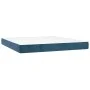 Boxspringbett mit Matratze und LED dunkelblauem Samt 180x200 cm von vidaXL, Betten und Lattenroste - Ref: Foro24-3139761, Pre...