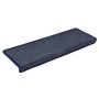Alfombrillas para escaleras 15 unidades 65x21x4 cm Gris oscuro