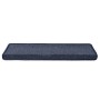 Alfombrillas para escaleras 15 unidades 65x21x4 cm Gris oscuro