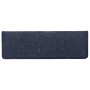 Alfombrillas para escaleras 15 unidades 65x21x4 cm Gris oscuro