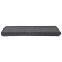 Alfombrillas para escaleras 15 unidades 65x21x4 cm Gris oscuro
