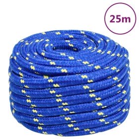 Cuerda de barco polipropileno azul 20 mm 25 m