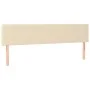 Box spring bed with cream fabric mattress 160x200 cm by vidaXL, Beds and slatted bases - Ref: Foro24-3140470, Price: 492,57 €...
