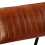 Silla mecedora de cuero auténtico marrón von vidaXL, Schaukelstühle - Ref: Foro24-282903, Preis: 150,51 €, Rabatt: %