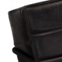 Sillón de cuero auténtico negro by vidaXL, Armchairs - Ref: Foro24-284413, Price: 220,56 €, Discount: %