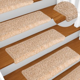 Alfombrillas para escaleras 15 unidades 65x21x4 cm Borde