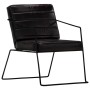 Schwarzer Echtledersessel von vidaXL, Sessel - Ref: Foro24-284413, Preis: 220,44 €, Rabatt: %