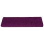 Alfombrillas para escaleras 15 unidades 65x21x4 cm Rosa Borde