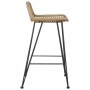 Küchenhocker 2 Einheiten aus natürlichem Rattan von vidaXL, Küchenhocker - Ref: Foro24-285232, Preis: 233,35 €, Rabatt: %