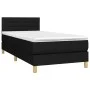 Boxspringbett mit schwarzer Stoffmatratze 100x200 cm von vidaXL, Betten und Lattenroste - Ref: Foro24-3140675, Preis: 293,59 ...