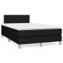Boxspringbett mit schwarzer Stoffmatratze 120x200 cm von vidaXL, Betten und Lattenroste - Ref: Foro24-3140763, Preis: 374,23 ...
