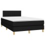Boxspringbett mit schwarzer Stoffmatratze 120x200 cm von vidaXL, Betten und Lattenroste - Ref: Foro24-3140763, Preis: 374,23 ...