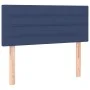 Box spring bed with blue fabric mattress 120x200 cm by vidaXL, Beds and slatted bases - Ref: Foro24-3140687, Price: 391,92 €,...