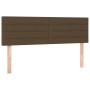 Box spring bed with dark brown fabric mattress 140x200 cm by vidaXL, Beds and slatted bases - Ref: Foro24-3140700, Price: 435...