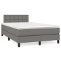 Boxspringbett mit dunkelgrauer Stoffmatratze 120x200 cm von vidaXL, Betten und Lattenroste - Ref: Foro24-3140362, Preis: 416,...