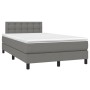 Boxspringbett mit dunkelgrauer Stoffmatratze 120x200 cm von vidaXL, Betten und Lattenroste - Ref: Foro24-3140362, Preis: 416,...