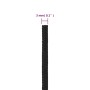 Cuerda de barco polipropileno negro intenso 3 mm 500 m