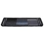 Alfombrilla autoadhesiva de escalera 15uds negro gris 65x21x4cm