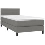 Boxspringbett mit dunkelgrauer Stoffmatratze 80x200 cm von vidaXL, Betten und Lattenroste - Ref: Foro24-3140090, Preis: 280,1...